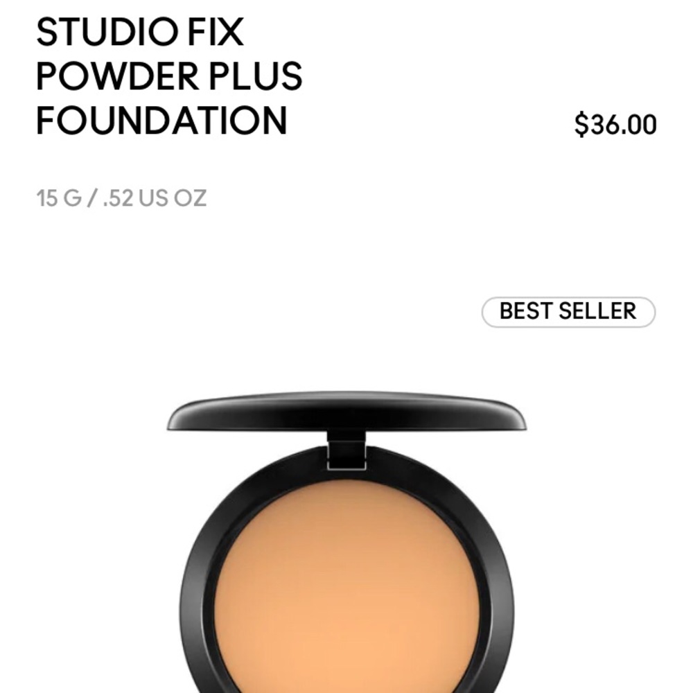 MAC Studio Fix Powder Plus Foundation NC45